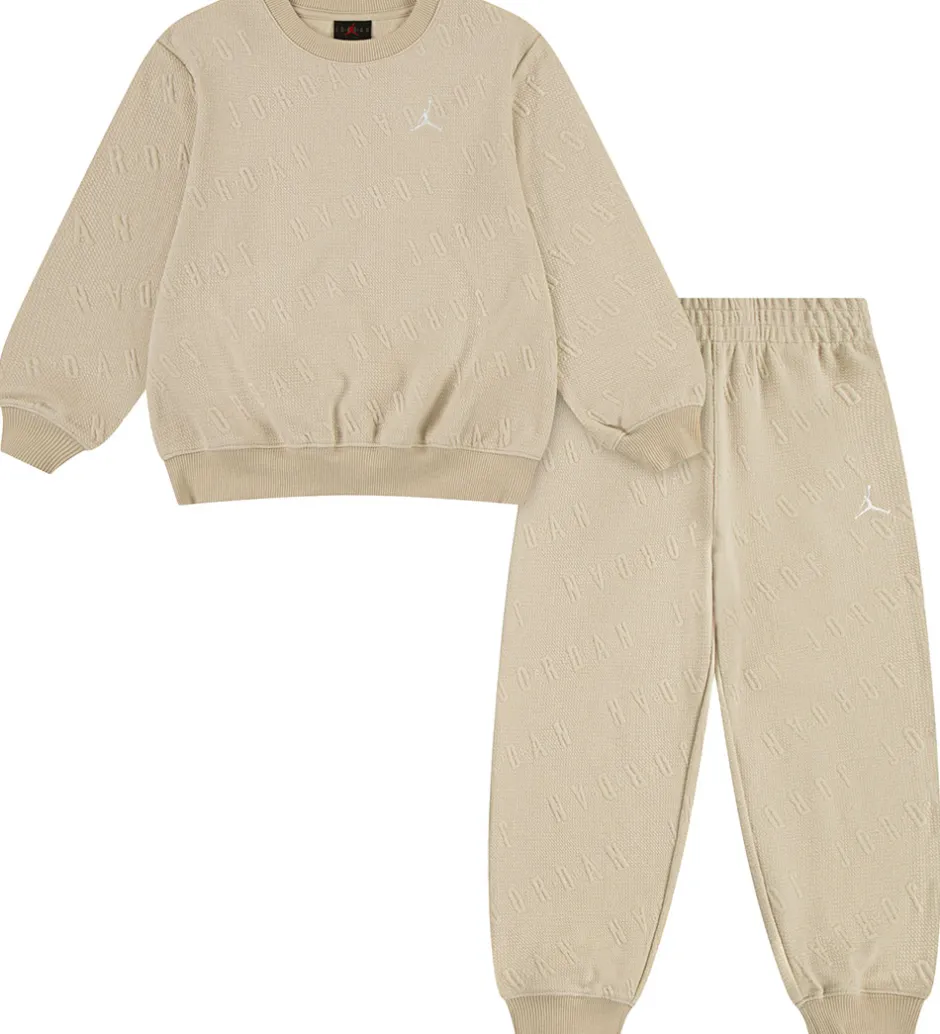 Bukser Og Jeans|Sweatshirts|Jordan Sweatsæt - Sanddrift m. Mønster
