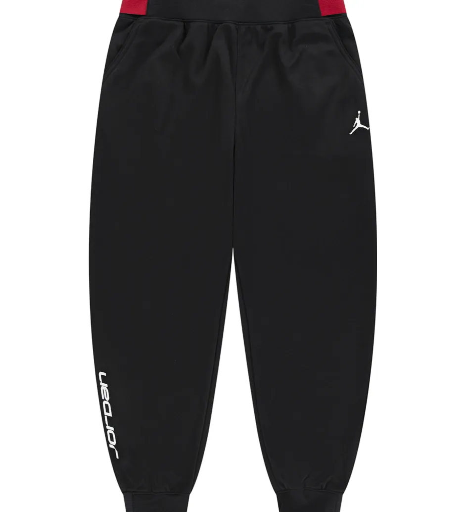 Bukser Og Jeans|Unisex-Tøj|Jordan Træningsbukser - Sort m. Rød