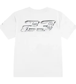 T-Shirts|Jordan T-shirt - Hvid m. Sølv