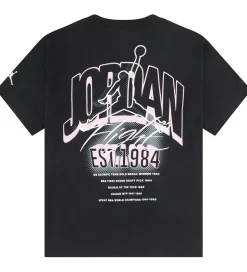 T-Shirts|Jordan T-shirt - Sort m. Rosa