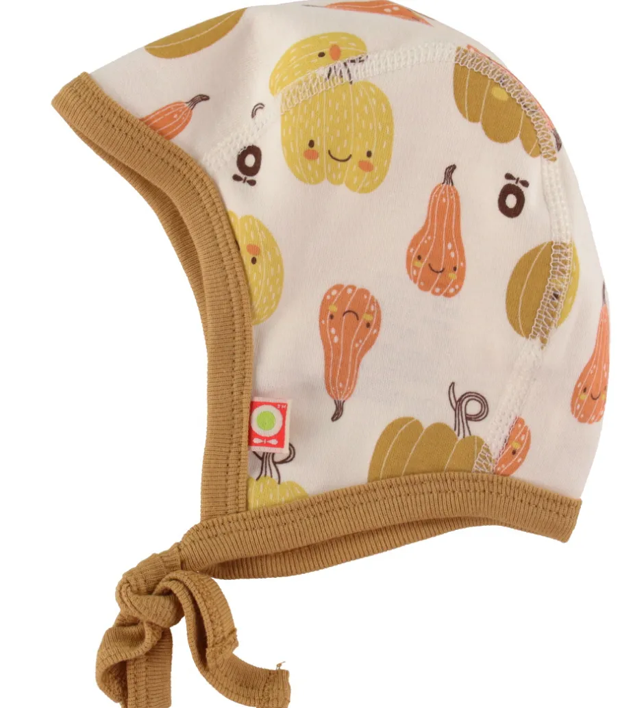 Babyhjelme|Katvig Babyhjelm - Hvid m. Græskar
