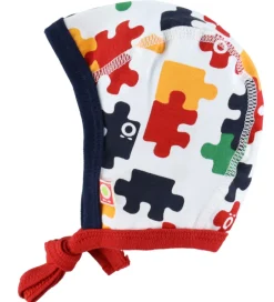 Babyhjelme|Katvig Babyhjelm - 1-Lags - Hvid m. Puslespil