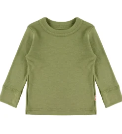 Bluser|Unisex-Tøj|Katvig Bluse - Uld - Lysegrøn