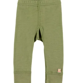 Leggings|Unisex-Tøj|Katvig Leggings - Uld - Lysegrøn