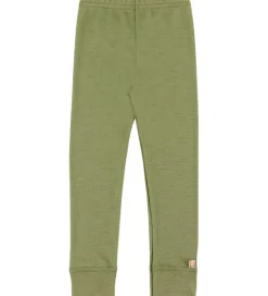 Leggings|Unisex-Tøj|Katvig Leggings - Uld - Lysegrøn