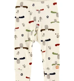 Leggings|Unisex-Tøj|Katvig Leggings - Viskose/Bambus - Off White