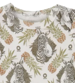 Sommerdragter|Katvig Sommerdragt - Hvid m. Tropisk Mønster