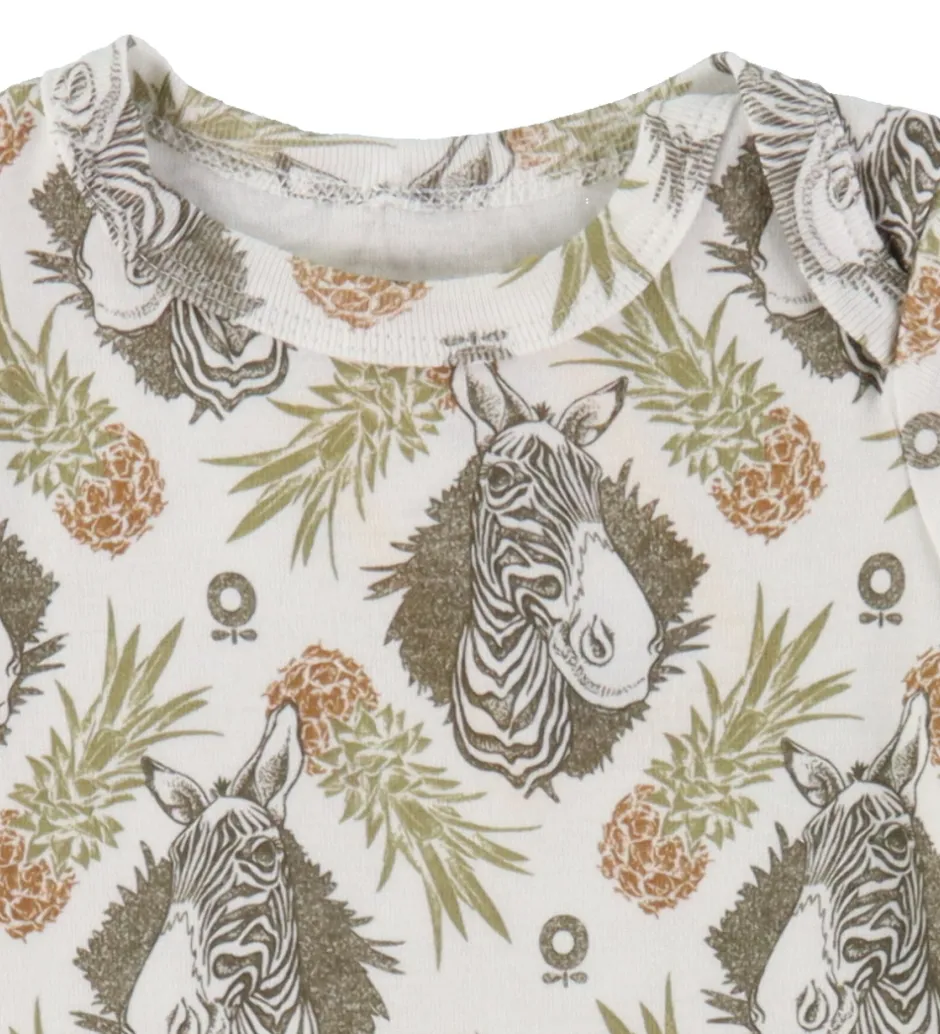 Sommerdragter|Katvig Sommerdragt - Hvid m. Tropisk Mønster