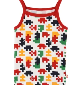 Undertøj|Katvig Undertøj - Hvid m. Puslespil