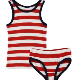 Undertøj|Katvig Undertøj - Rød/Hvid Stribet