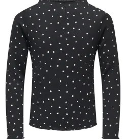 Bluser|Kids Only Bluse - KogMelia - Black/Dots Cloud Dancer