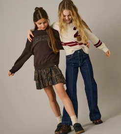 Bluser|Kids Only Bluse - Strik - KogJanny - Birch/Badge/Cabernet