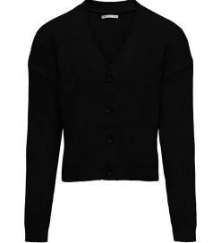 Striktrøjer|Kids Only Cardigan - Strik - KogMandy - Sort