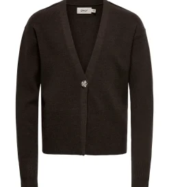 Cardigans|Kids Only Cardigan - Strik - Viskoseblanding - KogKatia - Black