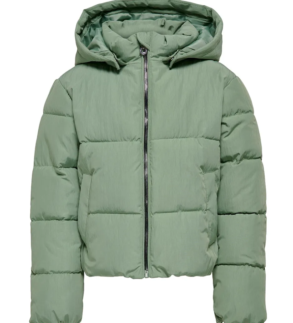 Overgangsjakker|Dunjakker Og Dynejakker|Kids Only Dynejakke - KogDolly - Noos - Hedge Green