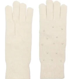 Handsker Og Luffer|Kids Only Hansker - Strik - KogChyna - Whitecap Gray/Pearls