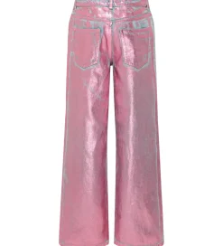 Bukser Og Jeans|Juletøj|Kids Only Jeans - KogCobain - Wide - Light Blue Denim/Pink Foil