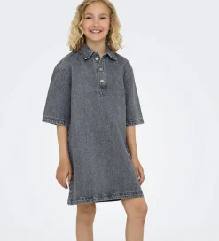 Kjoler|Kids Only Kjole - Denim - KogGry - Grå
