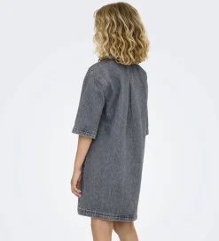 Kjoler|Kids Only Kjole - Denim - KogGry - Grå