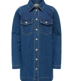 Kjoler|Juletøj|Kids Only Kjole - KogBelle - Medium blue Denim