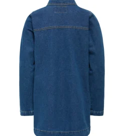 Kjoler|Juletøj|Kids Only Kjole - KogBelle - Medium blue Denim