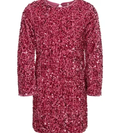 Kjoler|Juletøj|Kids Only Kjole - KogConfidence - Rose Wine m. Palietter