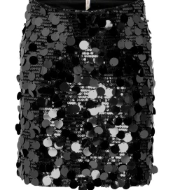 Nederdele|Juletøj|Kids Only Nederdel - KogJadel - Black/Black Sequins