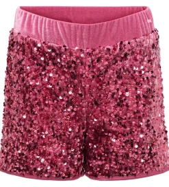 Shorts Og Knickers|Juletøj|Kids Only Shorts - KogConfidence - Rose Wine m. Palietter