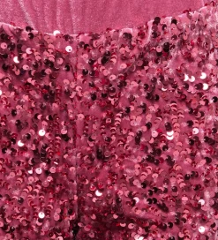 Shorts Og Knickers|Juletøj|Kids Only Shorts - KogConfidence - Rose Wine m. Palietter