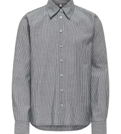 Skjorter|Kids Only Skjorte - KogSiv - Bright White/Naval Academy