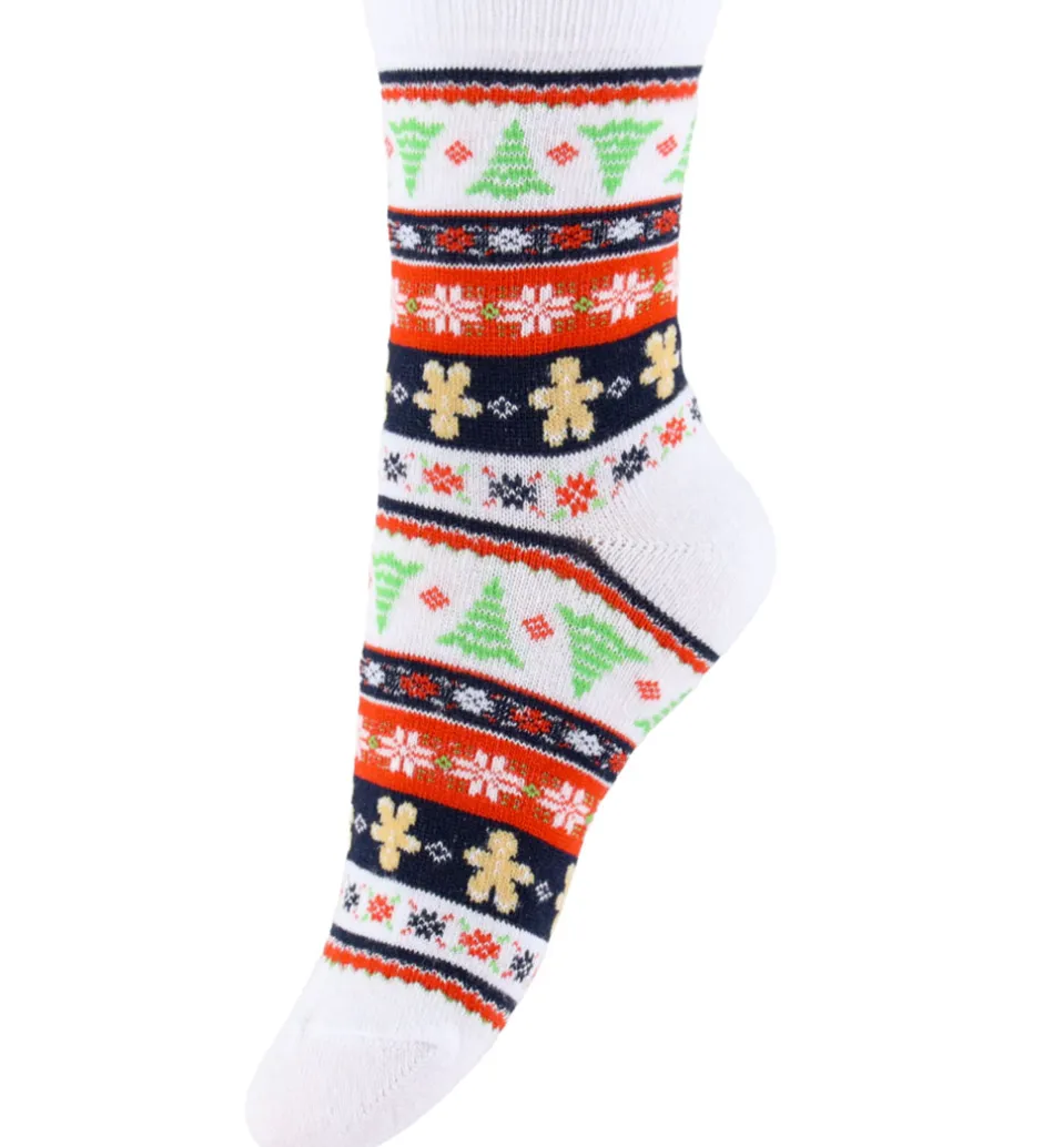 Strømper|Kids Only Strømper - 2-pak - KogChristmas - Cloud Dancer/Snowman