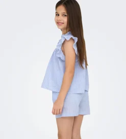 Toppe|Kids Only Top - KogDaimi - Cashmere Blue/White