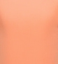 Toppe|Kids Only Top - Rib - KogDrea - Salmon m. Broderi Anglaise