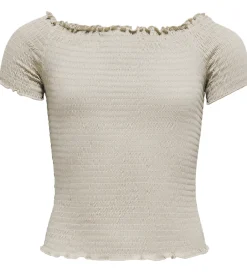 T-Shirts|Kids Only T-shirt - Smock - KogBoa - Pumice Stone