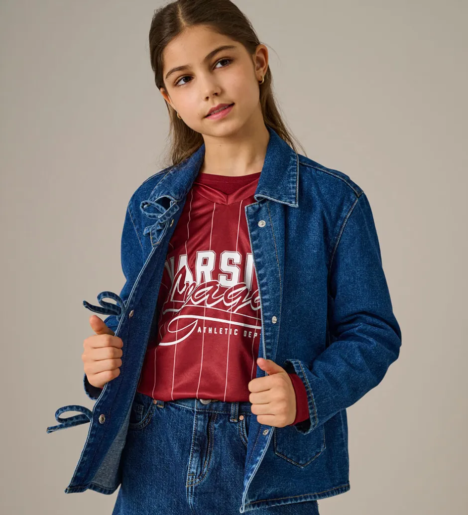 T-Shirts|Kids Only T-shirt - Sporty - KogJuno - Cabernet/League