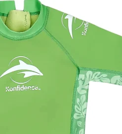 Badetøj|Konfidence Badeheldragt - UV50+ - E-Flex - Maui Green