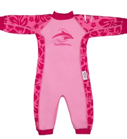 Badetøj|Konfidence Badeheldragt - Splashy - UV50+ - Pink