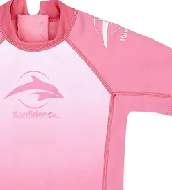 Badetøj|Konfidence Badeheldragt - UV50+ - E-Flex - Breton Pink