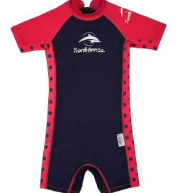 Badetøj|Konfidence Badeheldragt - UV50+ - Pink/Navy