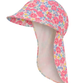 Badetøj|Konges Sløjd Badehat - UV50+ - Manuca Frill - Rose Anglaise