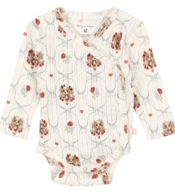 Bodyer|Konges Sløjd Body l/æ - Rib - Minnie - Puppy m. Hulmønster