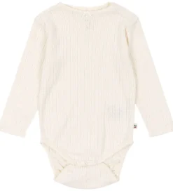 Bodyer|Konges Sløjd Body l/æ - Rib - Minnie - Antique White
