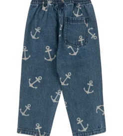 Bukser Og Jeans|Konges Sløjd Bukser - Denim - Magot - Anchor Aok