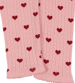 Basis|Konges Sløjd Bukser - Minnie - Amour Rouge m. Hulmønster