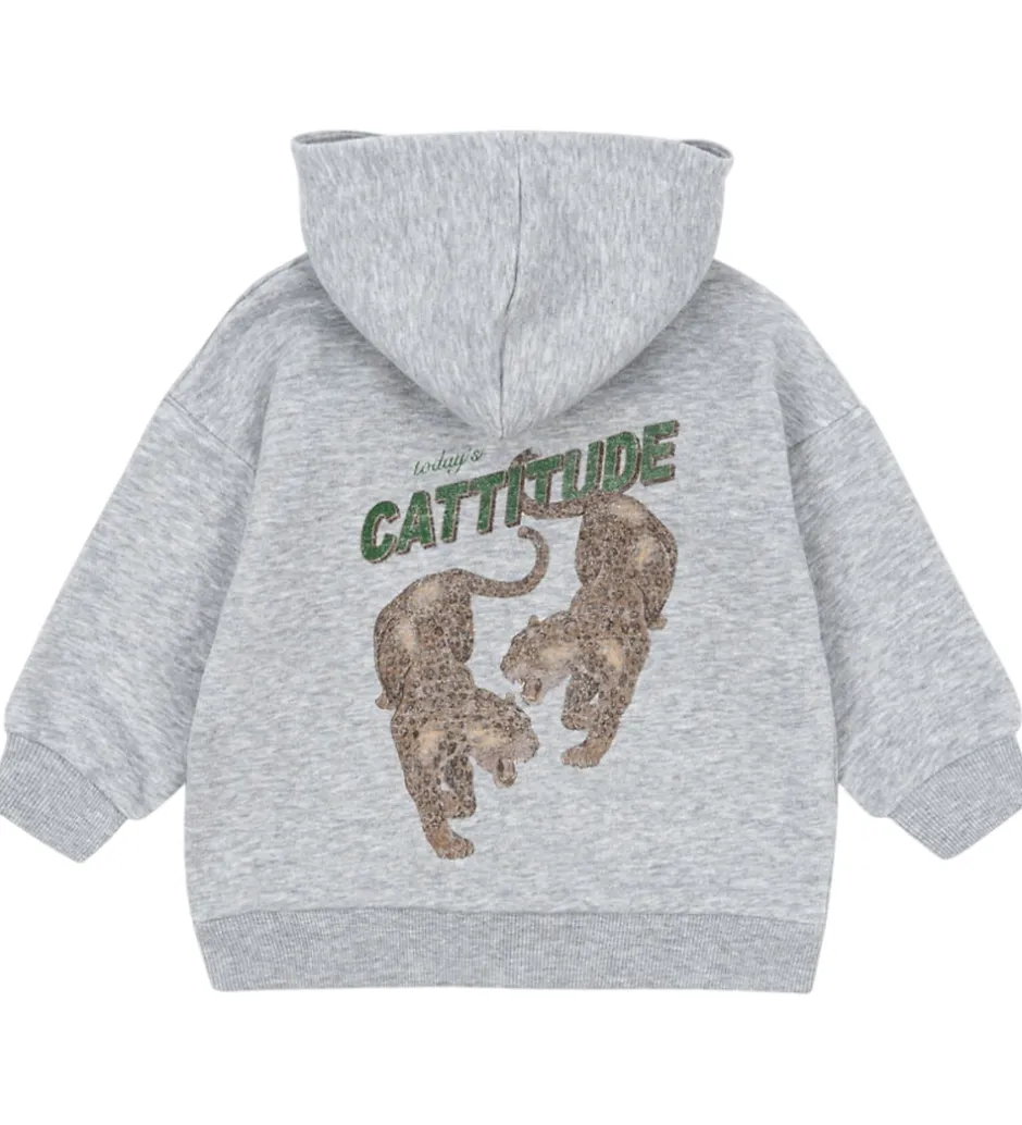 Cardigans|Konges Sløjd Cardigan - Lou - Gråmeleret