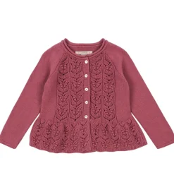 Cardigans|Striktrøjer|Konges Sløjd Cardigan - Strik - Cabby - Deco Rose