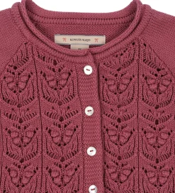 Cardigans|Striktrøjer|Konges Sløjd Cardigan - Strik - Cabby - Deco Rose