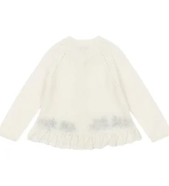 Cardigans|Konges Sløjd Cardigan - Strik - Minia - Bright White