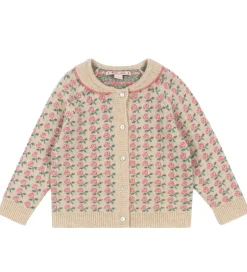 Striktrøjer|Konges Sløjd Cardigan - Strik - Uld/Akryl - Rose