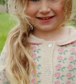 Striktrøjer|Konges Sløjd Cardigan - Strik - Uld/Akryl - Rose